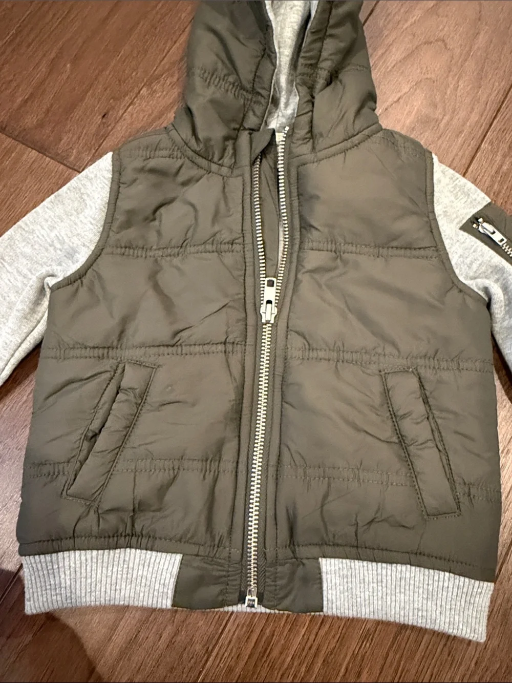 Tucker & Tate Toddler Hooded Puffer Jacket Size 12 Months - C39-116